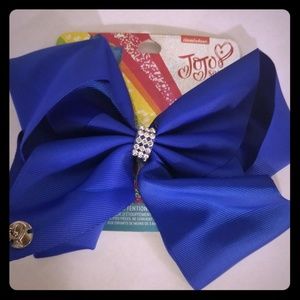 New JoJo Siwa Blue  8-inch Bow